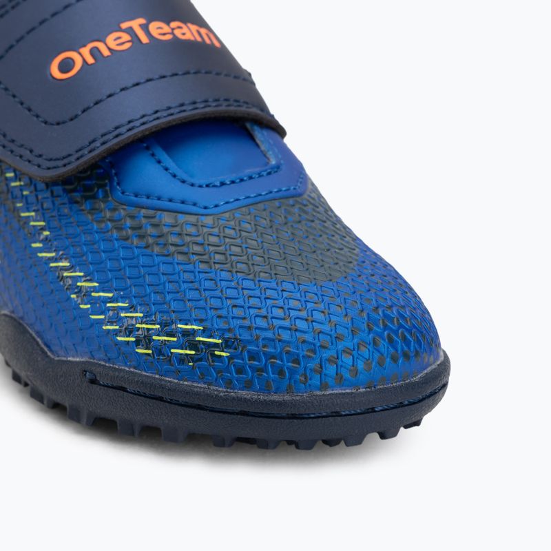 Fußballschuhe Kinder OneTeam Robero Junior TF Dunkelblau/Blau 7