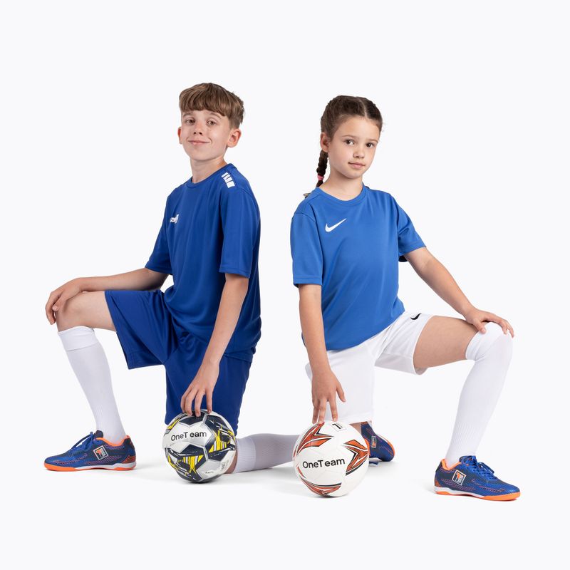 Fußballschuhe Kinder OneTeam Robero Teen IC Dunkelblau/Orange 13