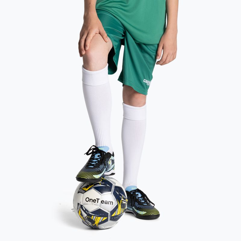 Fußballschuhe Kinder OneTeam Robero Teen IC Schwarz/Blau 10