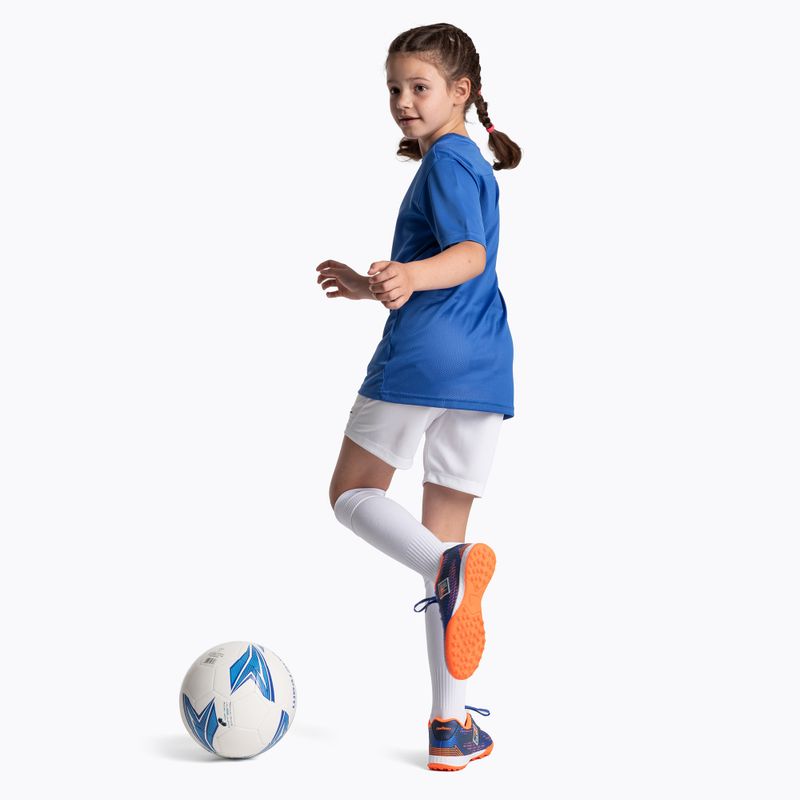 Fußballschuhe Kinder OneTeam Robero Teen TF Dunkelblau/Orange 11