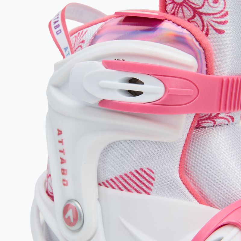 Schlittschuhe Freizeit verstellbar Kinder ATTABO Koa Rosa 5