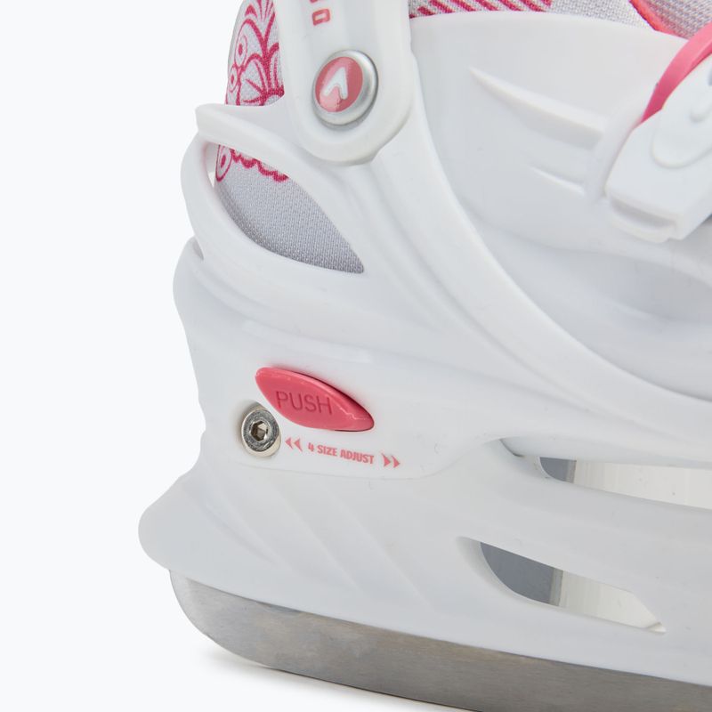 Schlittschuhe Freizeit verstellbar Kinder ATTABO Koa Rosa 8