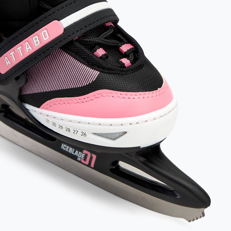 Schlittschuhe Freizeit verstellbar Kinder ATTABO Zola Rosa 5