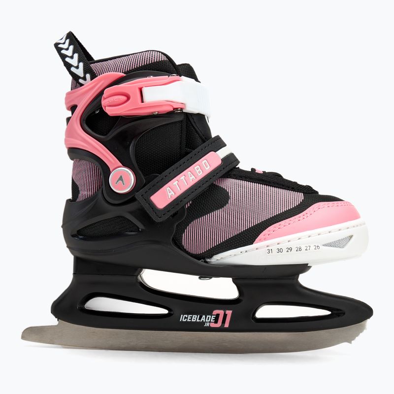Schlittschuhe Freizeit verstellbar Kinder ATTABO Zola Rosa 8
