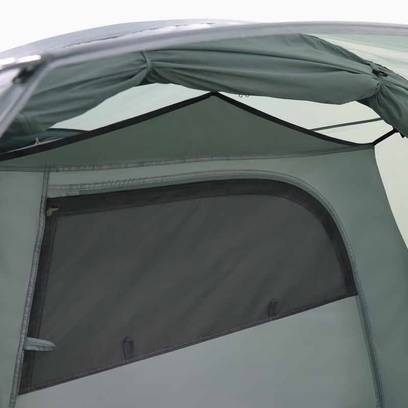 Aufblasbares 3-Personen Campingzelt KADVA AIRcamp 3 grün 8