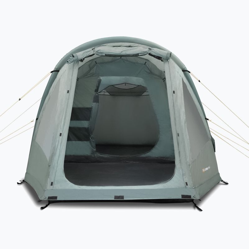 Aufblasbares 4-Personen Campingzelt KADVA AIRcamp 4.4 grün 10