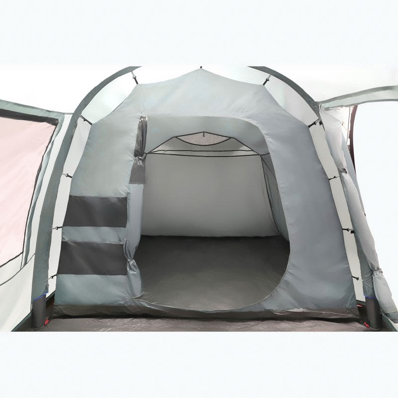 Aufblasbares 4-Personen Campingzelt KADVA AIRcamp 4.4 grün 14