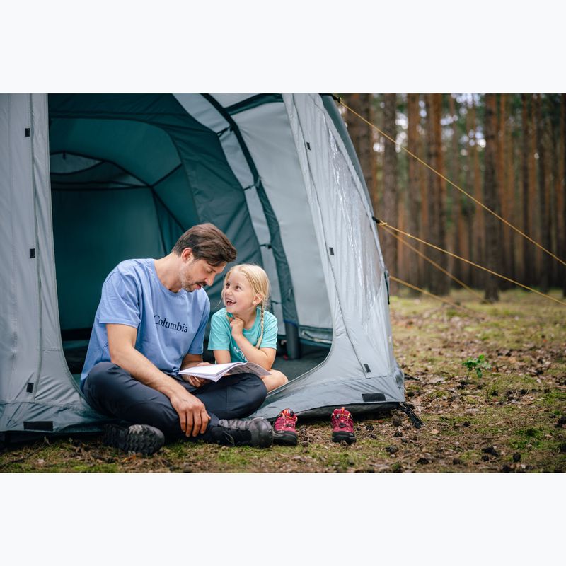 Aufblasbares 4-Personen Campingzelt KADVA AIRcamp 4.4 grün 25