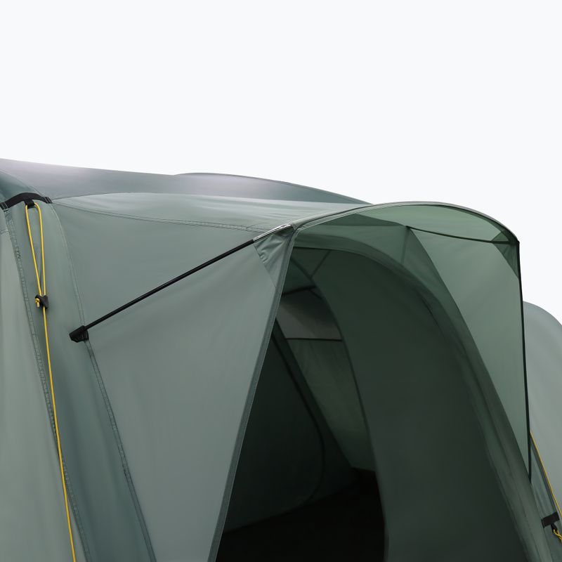 Aufblasbares 6-Personen Campingzelt KADVA AIRcamp 6.24 grün 11