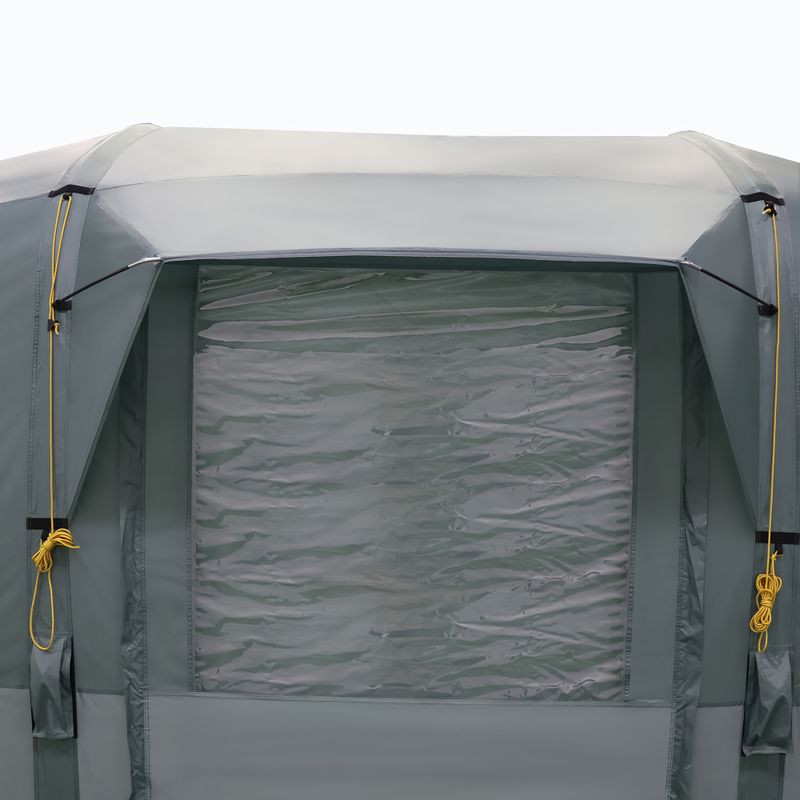 Aufblasbares 6-Personen Campingzelt KADVA AIRcamp 6.33 grün 31