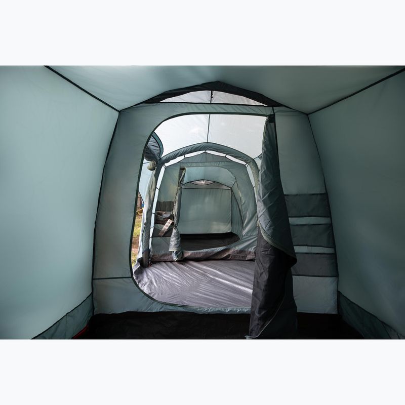 Aufblasbares 6-Personen Campingzelt KADVA AIRcamp 6.33 grün 30