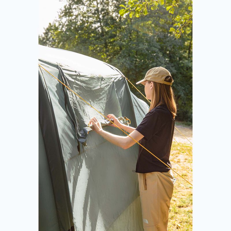 Aufblasbares 8-Personen Campingzelt KADVA AIRcamp 8.44 grün 31