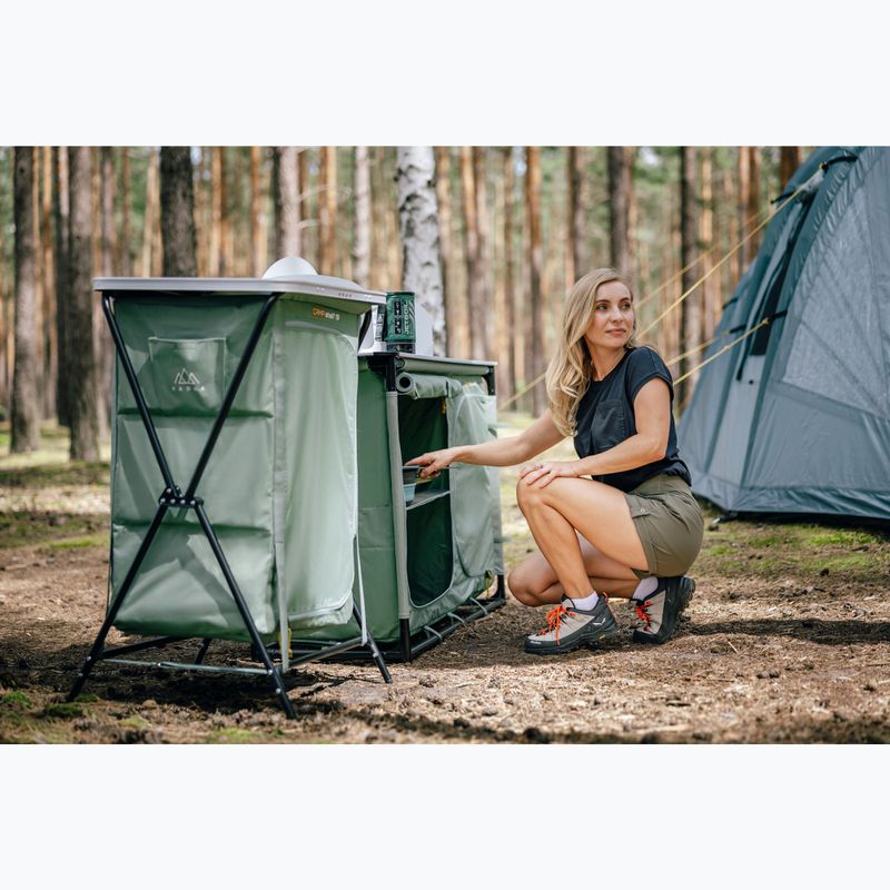 Reiseschrank für die Küche KADVA CAMPcook 221 grün 4