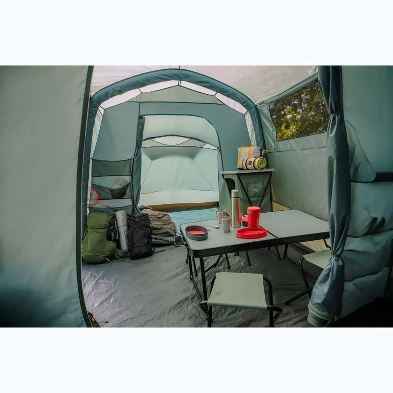 Klappbarer Campingtisch KADVA CAMPtable groß für 4-6 Personen grau 14