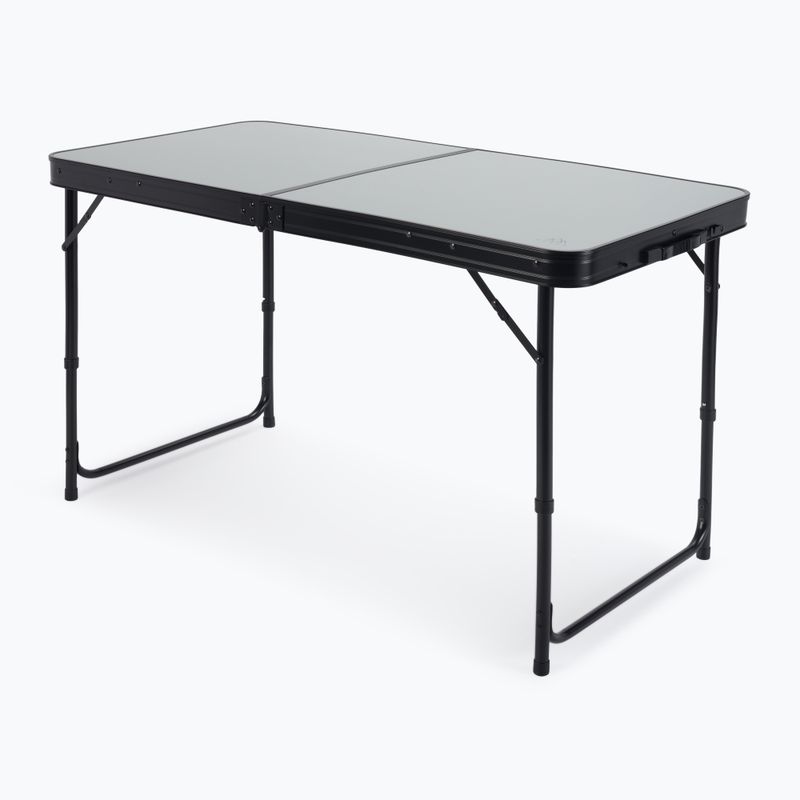 Klappbarer Campingtisch + Stühle KADVA CAMPtable Set für 4-6 Personen grau 2