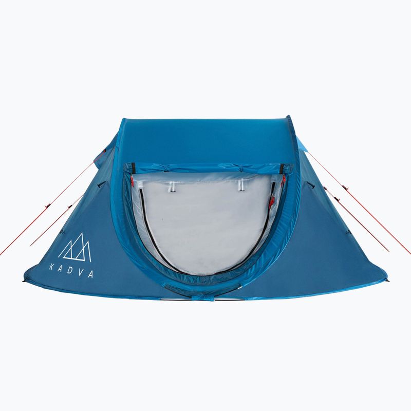 3-Personen Campingzelt KADVA Tartuga 3 blau 7