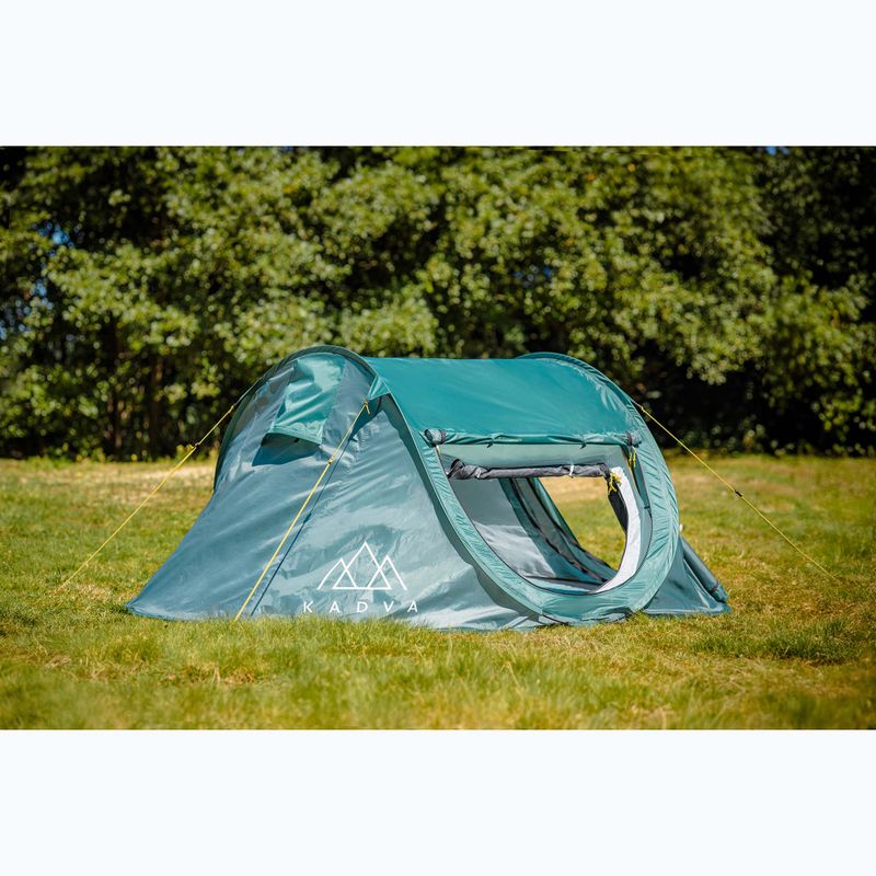 3-Personen Campingzelt KADVA Tartuga 3 grün 19