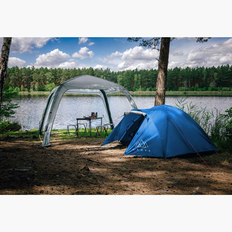 3-Personen Campingzelt KADVA CAMPdome 3 blau 2