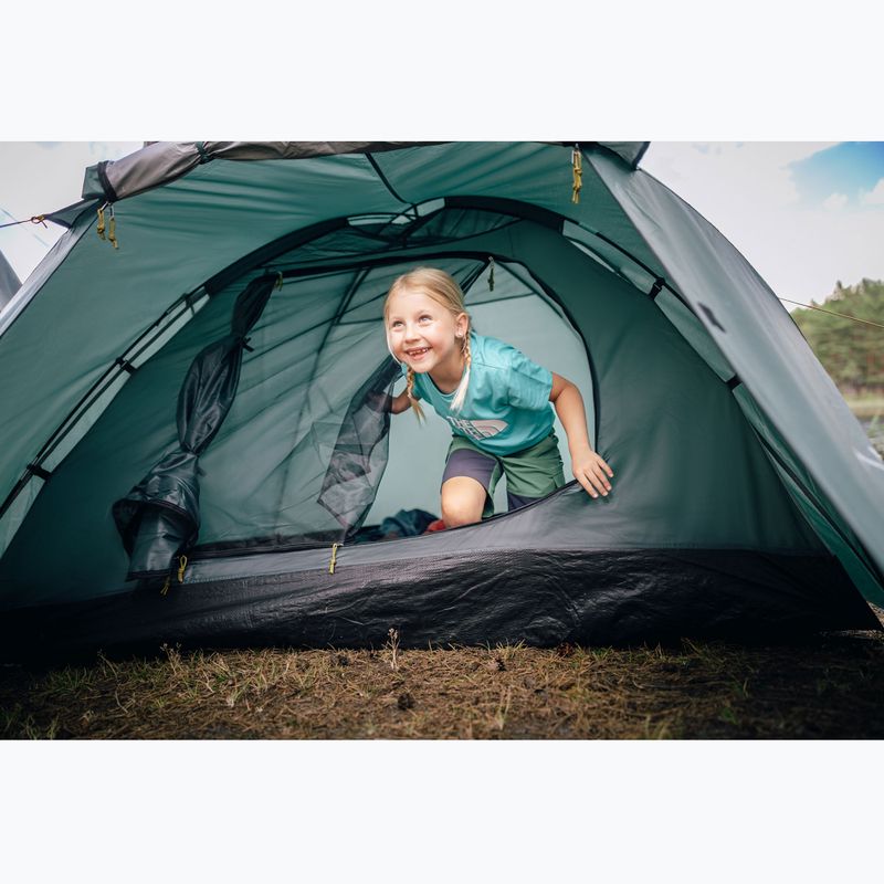 3-Personen Campingzelt KADVA CAMPdome 3 grün 4