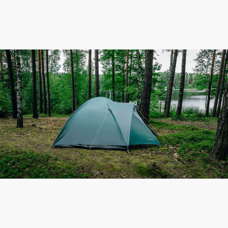 3-Personen Campingzelt KADVA CAMPdome 3 grün 25