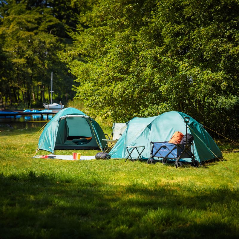 KADVA CAMPdome 4-Personen-Zelt grün 5