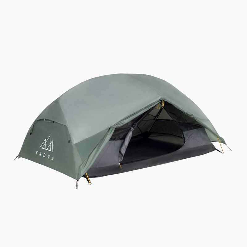 Ultraleichtes 2-Personen-Trekkingzelt KADVA EXPEDIT 2 PRO graugrün
