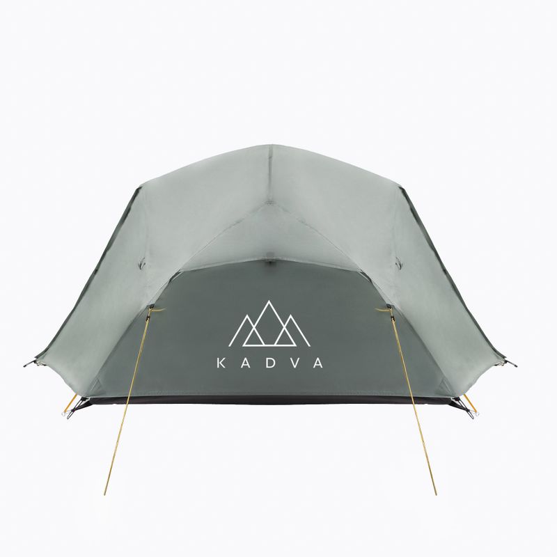 Ultraleichtes 2-Personen-Trekkingzelt KADVA EXPEDIT 2 PRO graugrün 3