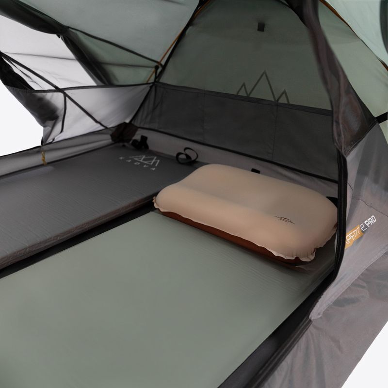 Ultraleichtes 2-Personen-Trekkingzelt KADVA EXPEDIT 2 PRO graugrün 14