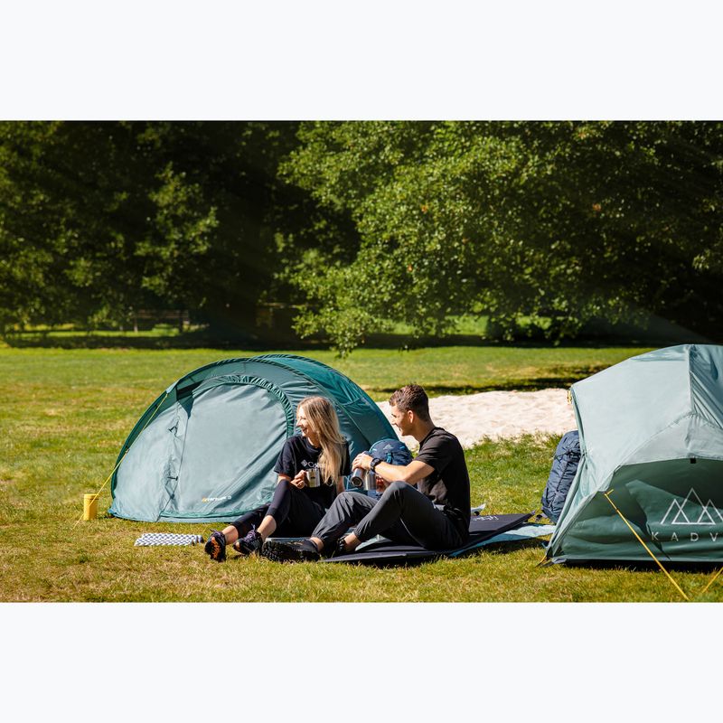 Ultraleichtes 2-Personen-Trekkingzelt KADVA EXPEDIT 2 PRO graugrün 19