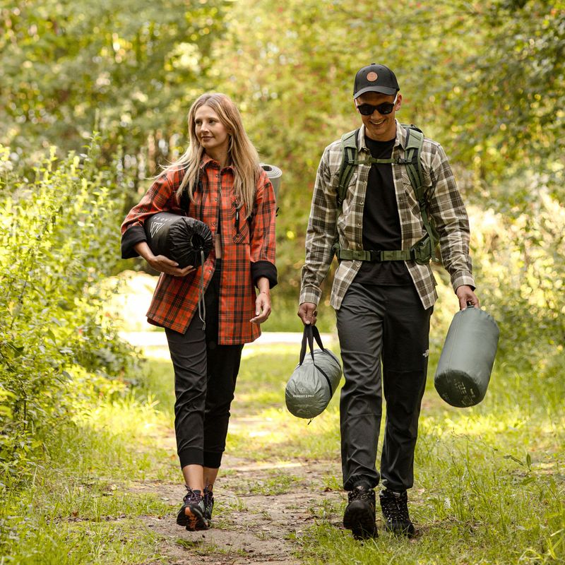Ultraleichtes 2-Personen-Trekkingzelt KADVA EXPEDIT 2 PRO graugrün 20