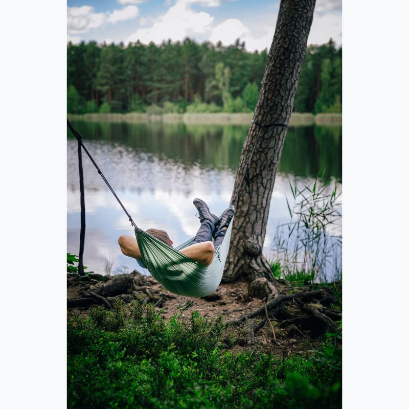 Reisehängematte KADVA Sailo Hammock ultraleicht grün 3