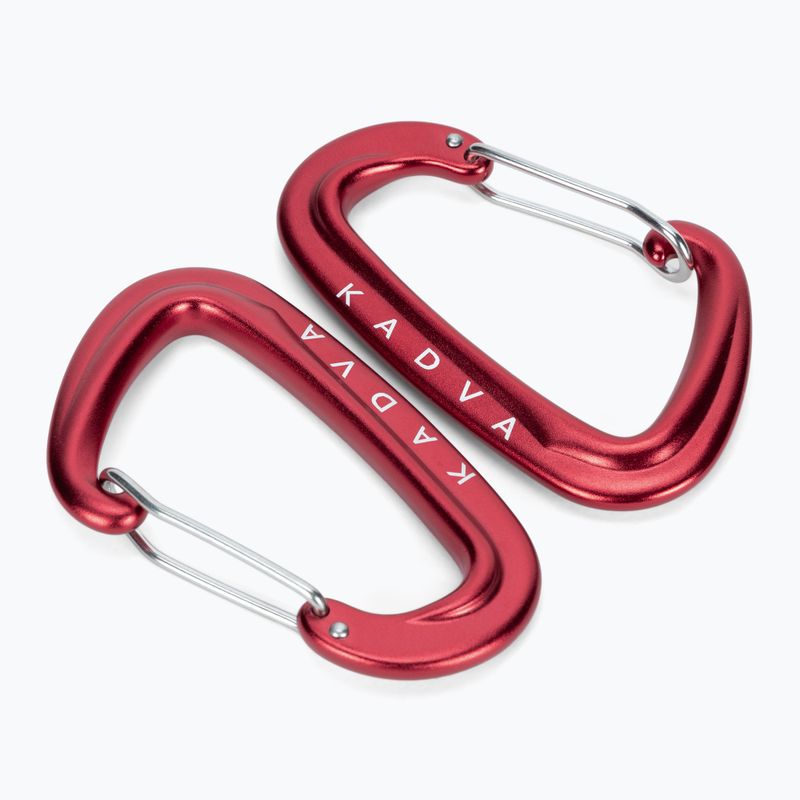 Karabiner zur Befestigung der Hängematte KADVA Hammock Karabiner rot 4