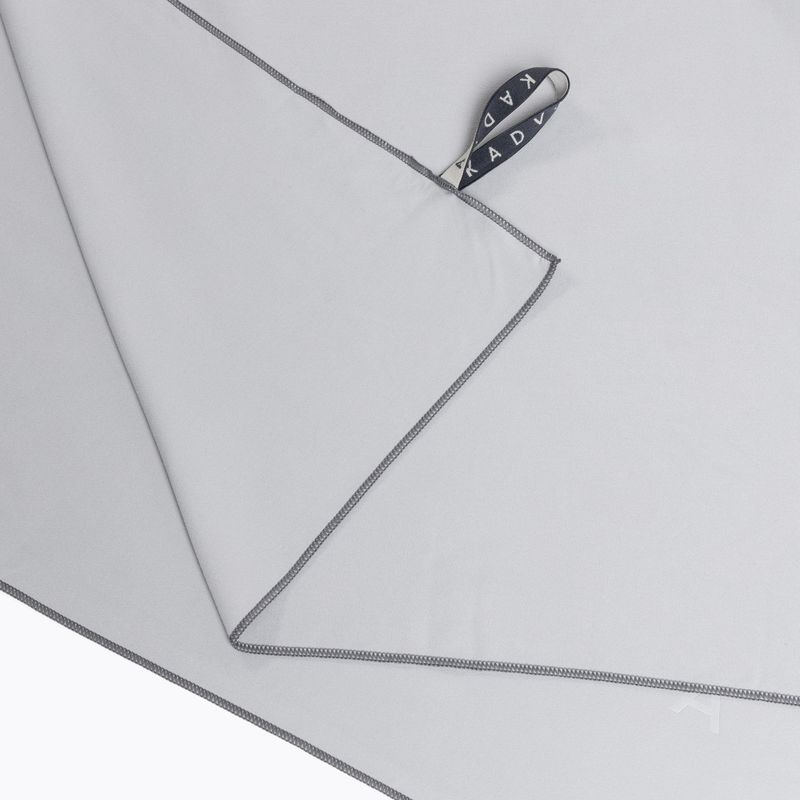 Schnelltrocknendes Handtuch KADVA Tuala XL 175x110 cm grau 3
