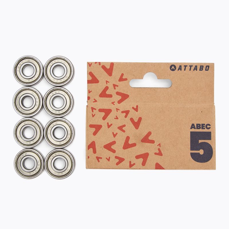Kugellager ATTABO Bearings ABEC 5 8 Stk. Silber