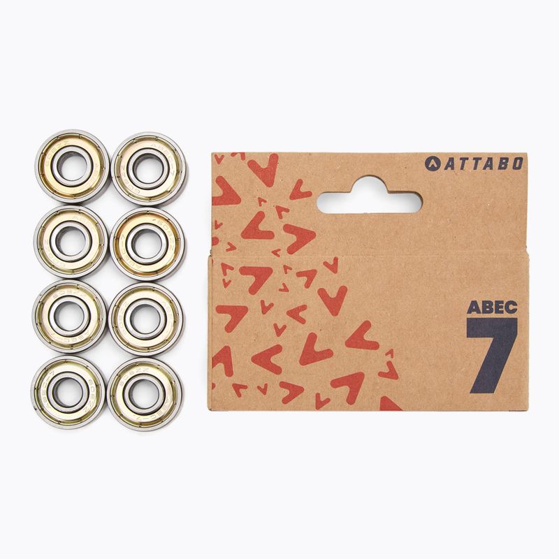 Kugellager ATTABO Bearings ABEC 7 8 Stk. Silber