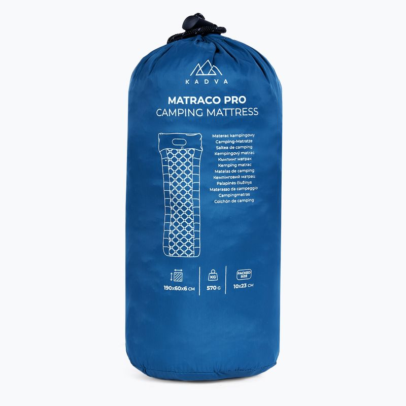 Aufblasbare Matratze KADVA Matraco Pro marineblau 8