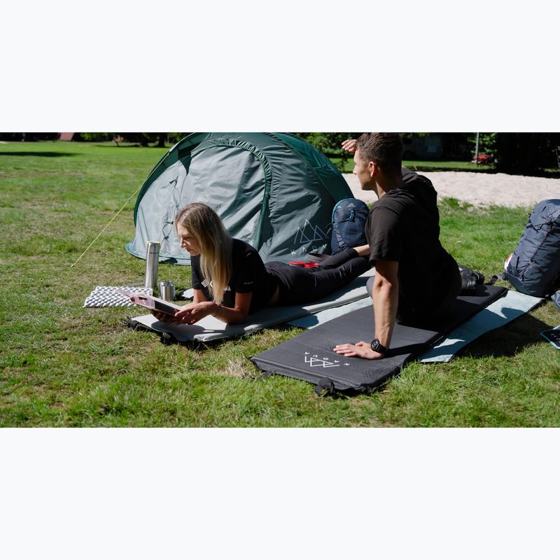 Selbstaufblasbare Isomatte KADVA Aero Pro 5 cm grau 11