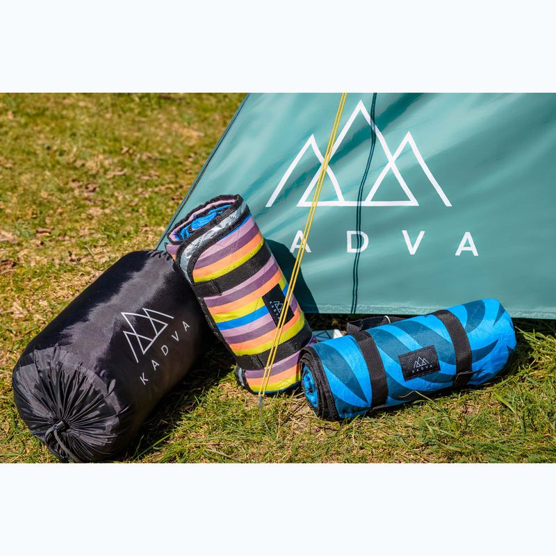 Picknickdecke KADVA Rulo 170x140 cm blau 6