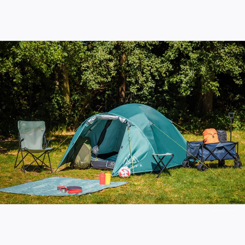 Picknickdecke KADVA Rulo 170x140 cm grau 4
