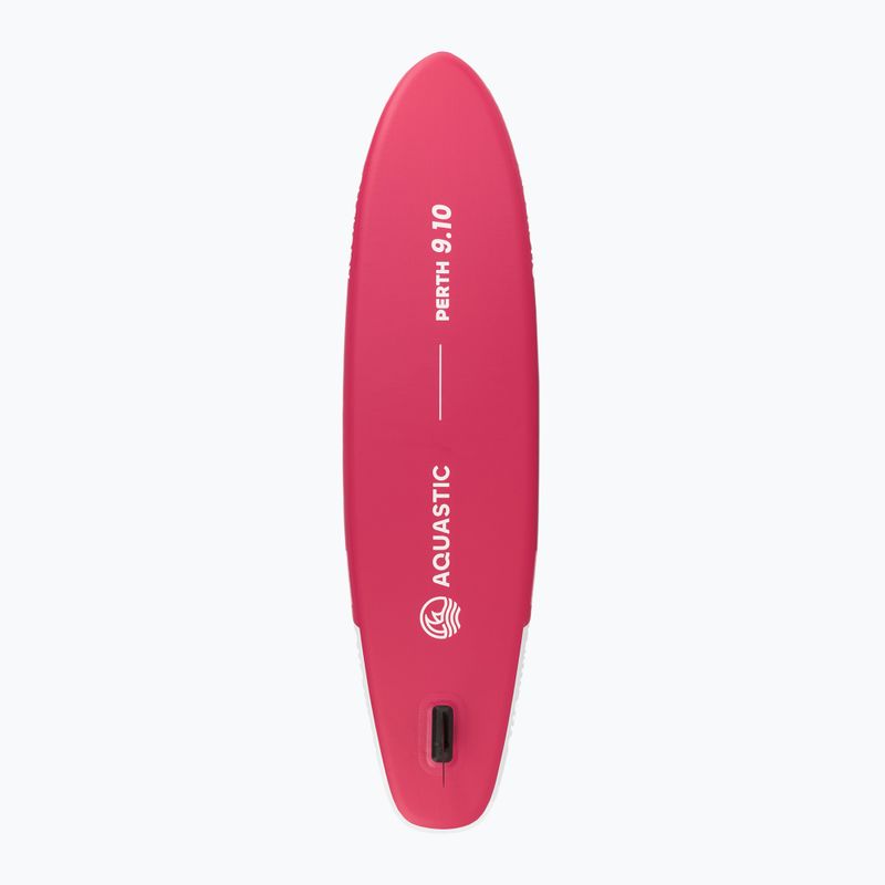 Set Paddleboard SUP aufblasbar AQUASTIC Perth 9'10" pink 4