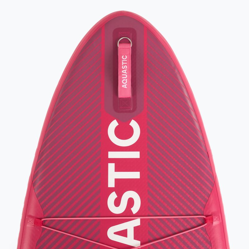 Set Paddleboard SUP aufblasbar AQUASTIC Perth 9'10" pink 6