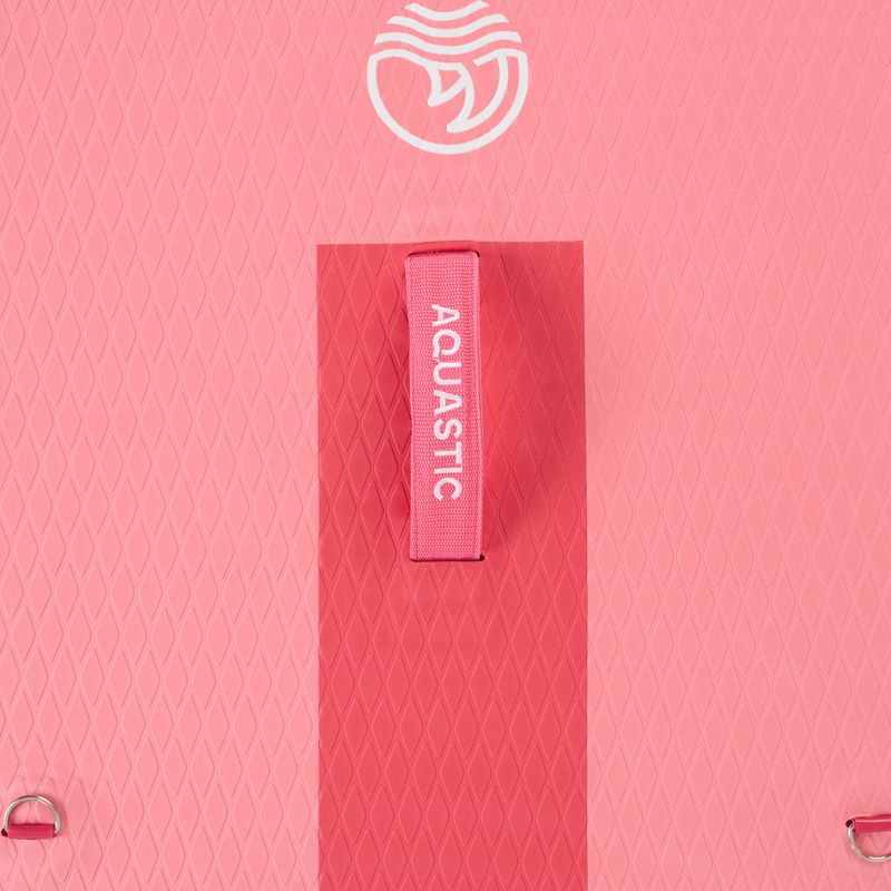 Set Paddleboard SUP aufblasbar AQUASTIC Perth 9'10" pink 9