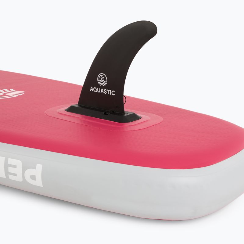 Set Paddleboard SUP aufblasbar AQUASTIC Perth 9'10" pink 13