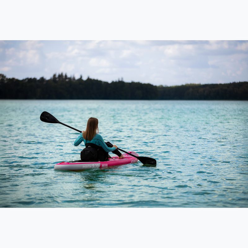 Set Paddleboard SUP aufblasbar AQUASTIC Perth 9'10" pink 22