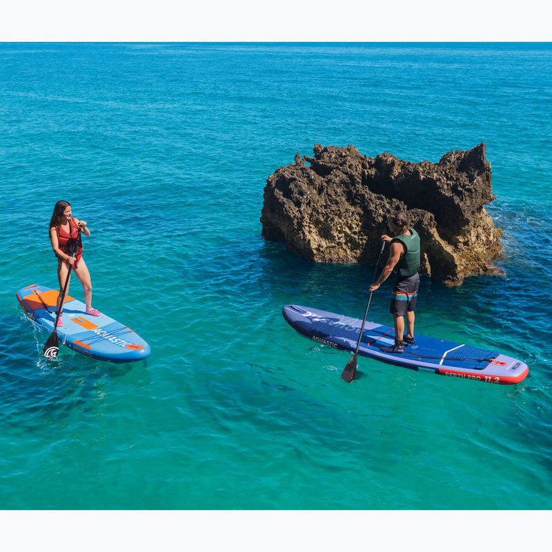 Board SUP AQUASTIC Perth Pro 11'2" Allround dunkelblau 22