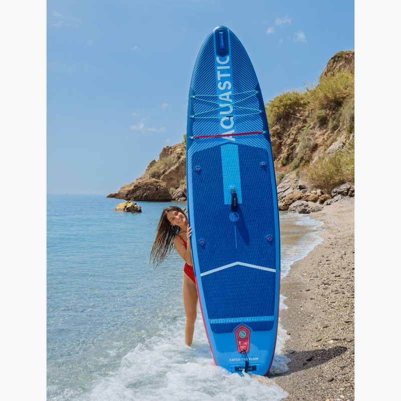 Board SUP AQUASTIC Perth Pro 11'2" Allround dunkelblau 23