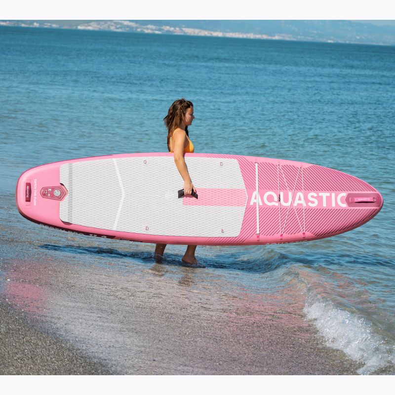 SUP-Board AQUASTIC Perth Pro 11'2" all-round pink 23