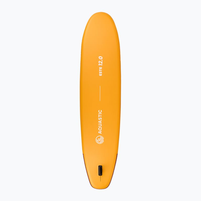 Set Paddleboard SUP aufblasbar AQUASTIC This 12'0" orange 4