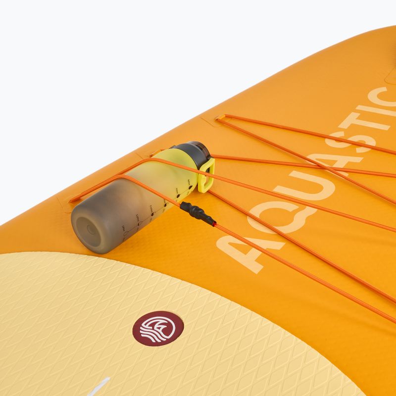 Set Paddleboard SUP aufblasbar AQUASTIC This 12'0" orange 15