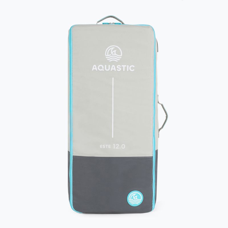 Set Paddleboard SUP aufblasbar AQUASTIC This 12'0" orange 17